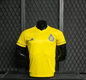 Camisa de Time Primeira Linha Amarelo 3D All-Nassr tamanho GG