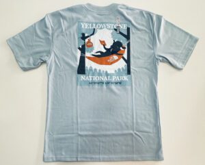 Camisa Oversized Streetwear Malha Suedine 50.1 Azul Claro The North Face tamanho M