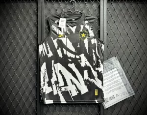 Regata de Time Primeira Linha Botafogo Preto e Branco Tamanho G