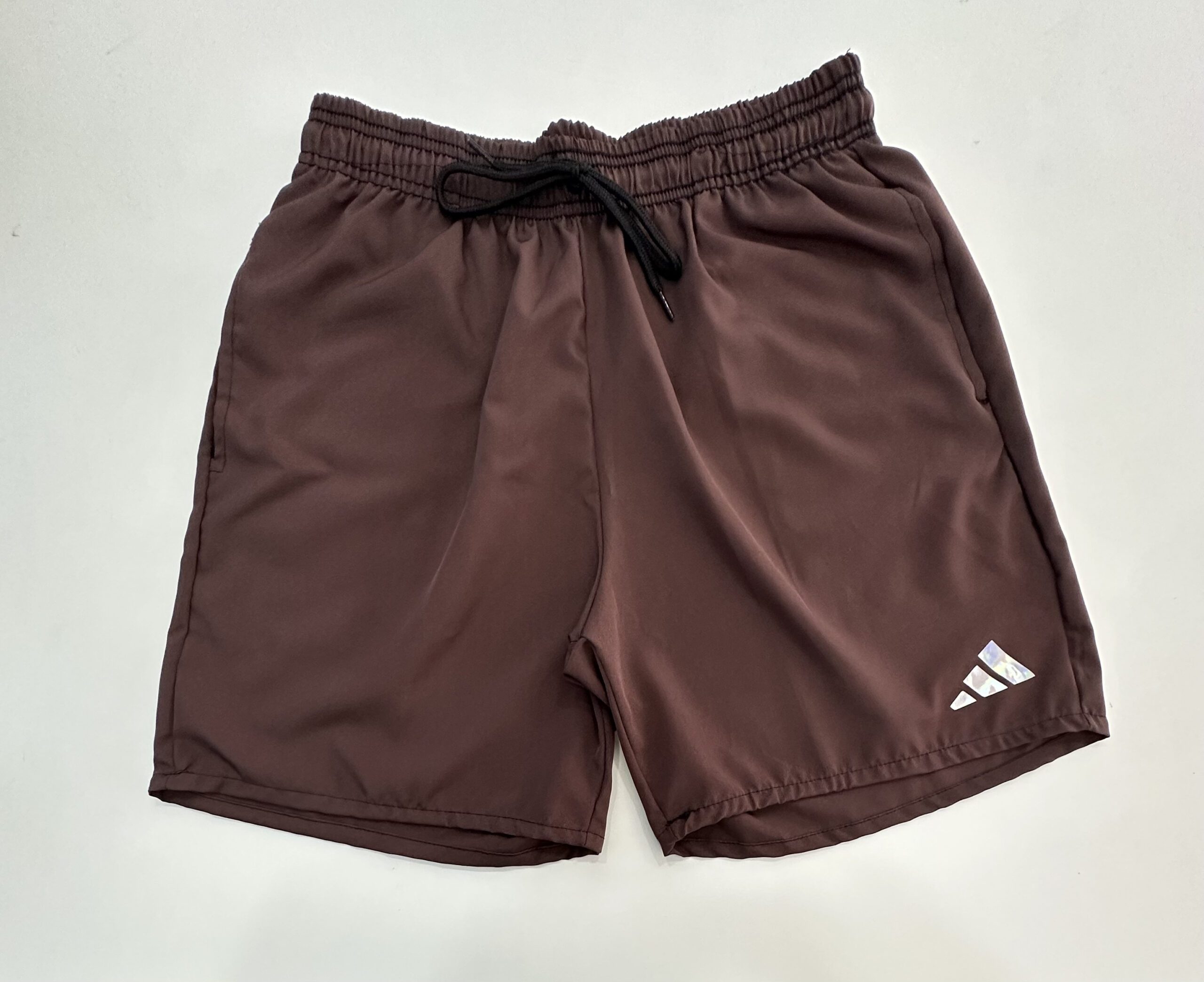 Bermuda Elastano Elástico Hugo Adidas Marrom Tamanho M