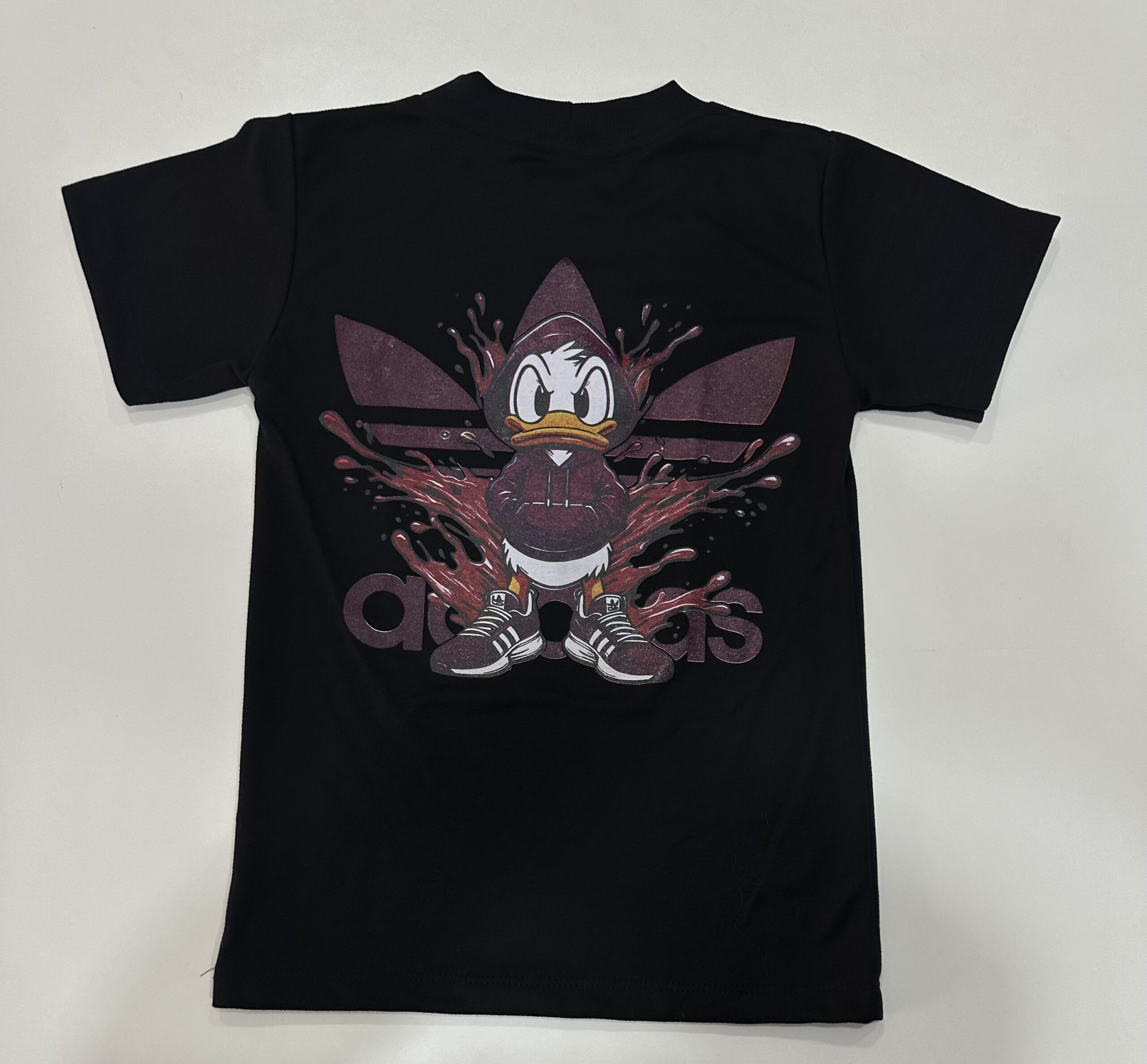 Camisa Infantil Oversized Suedine 50.1 Adidas Preto Tamanho 10