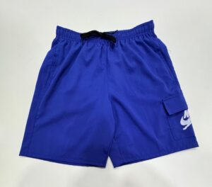 Bermuda Elastano de Elástico Azul Nike Tamanho M