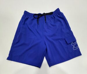 Bermuda Elastano de Elástico Azul Nike Tamanho M