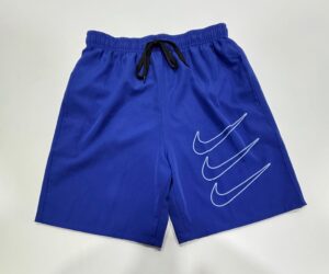 Bermuda Elastano de Elástico Azul Nike Tamanho M