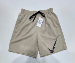 Bermuda Elastano de Elástico Bege Nike Tamanho M