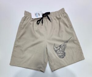 Bermuda Elastano de Elástico Bege Nike Tamanho M