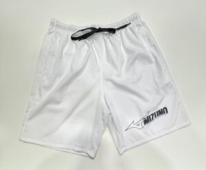 Bermuda Elastano de Elástico Branco Mizuno Tamanho M