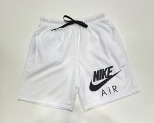Bermuda Elastano de Elástico Branco Nike Tamanho M