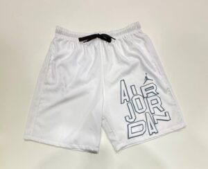Bermuda Elastano de Elástico Branco Nike Jordan Tamanho M