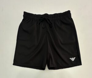 Bermuda Elastano Elástico Emporio Armani Preto Tamanho M