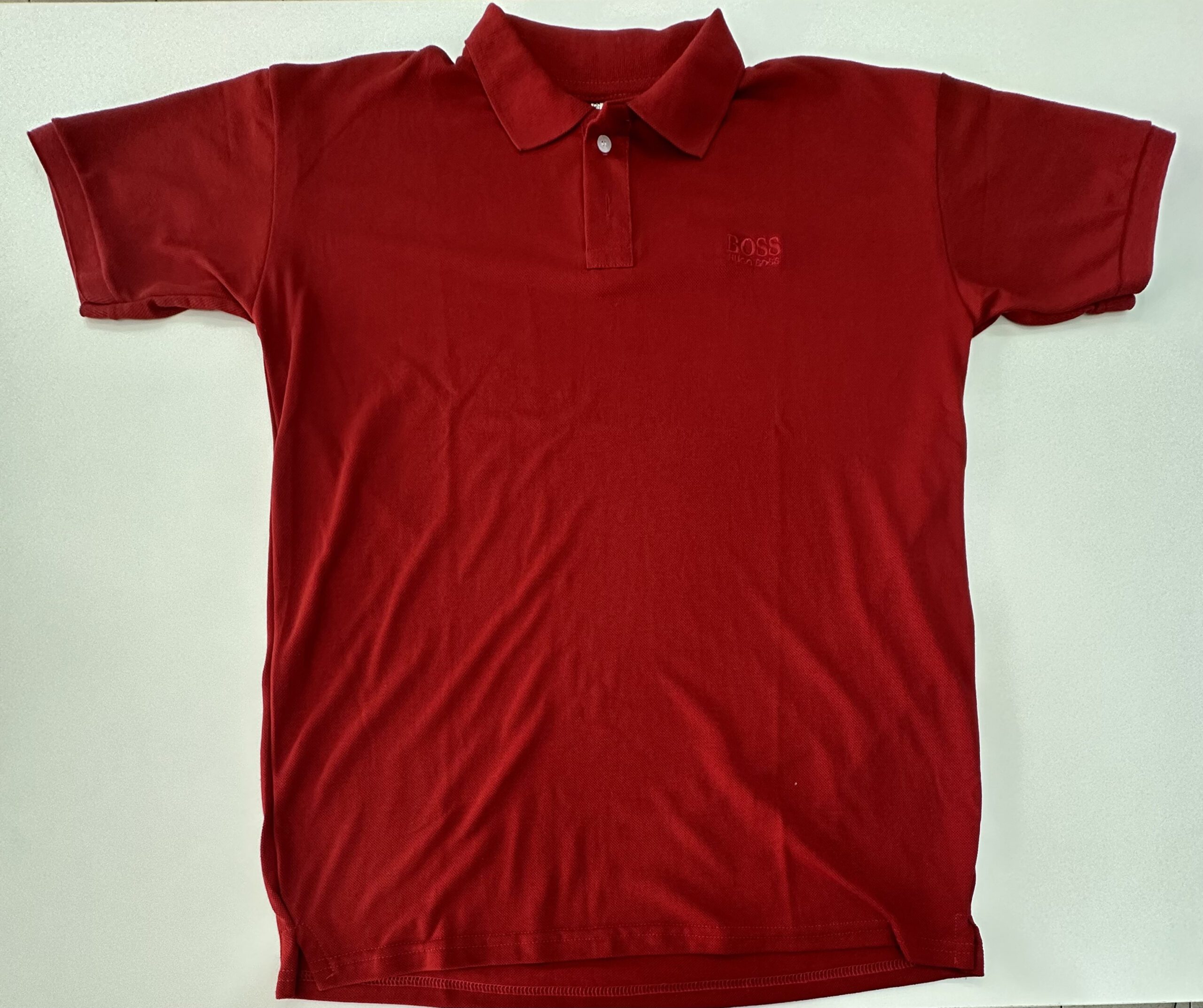Camisa Polo Piquet Hugo Boss Vermelho tamanho GG