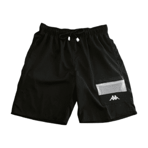 Bermuda Elastano Cargo Kappa Preto Tamanho GG