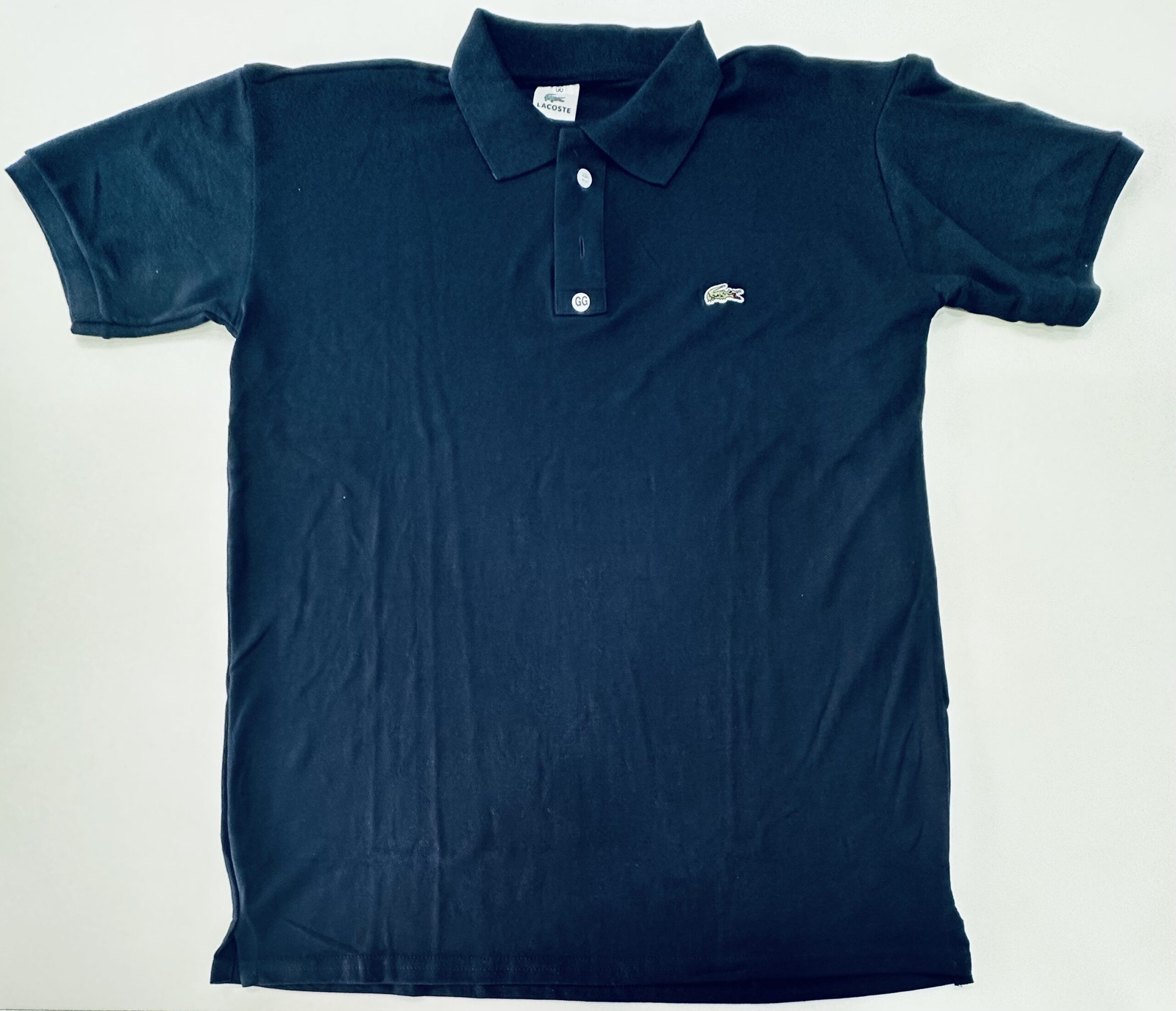 Camisa Polo Piquet Lacoste Azul Escuro tamanho GG