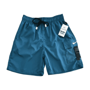 Bermuda Elastano Cargo Nike Azul Tamanho G