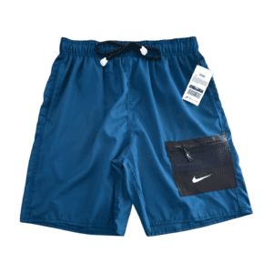 Bermuda Elastano Cargo Nike Azul Tamanho G