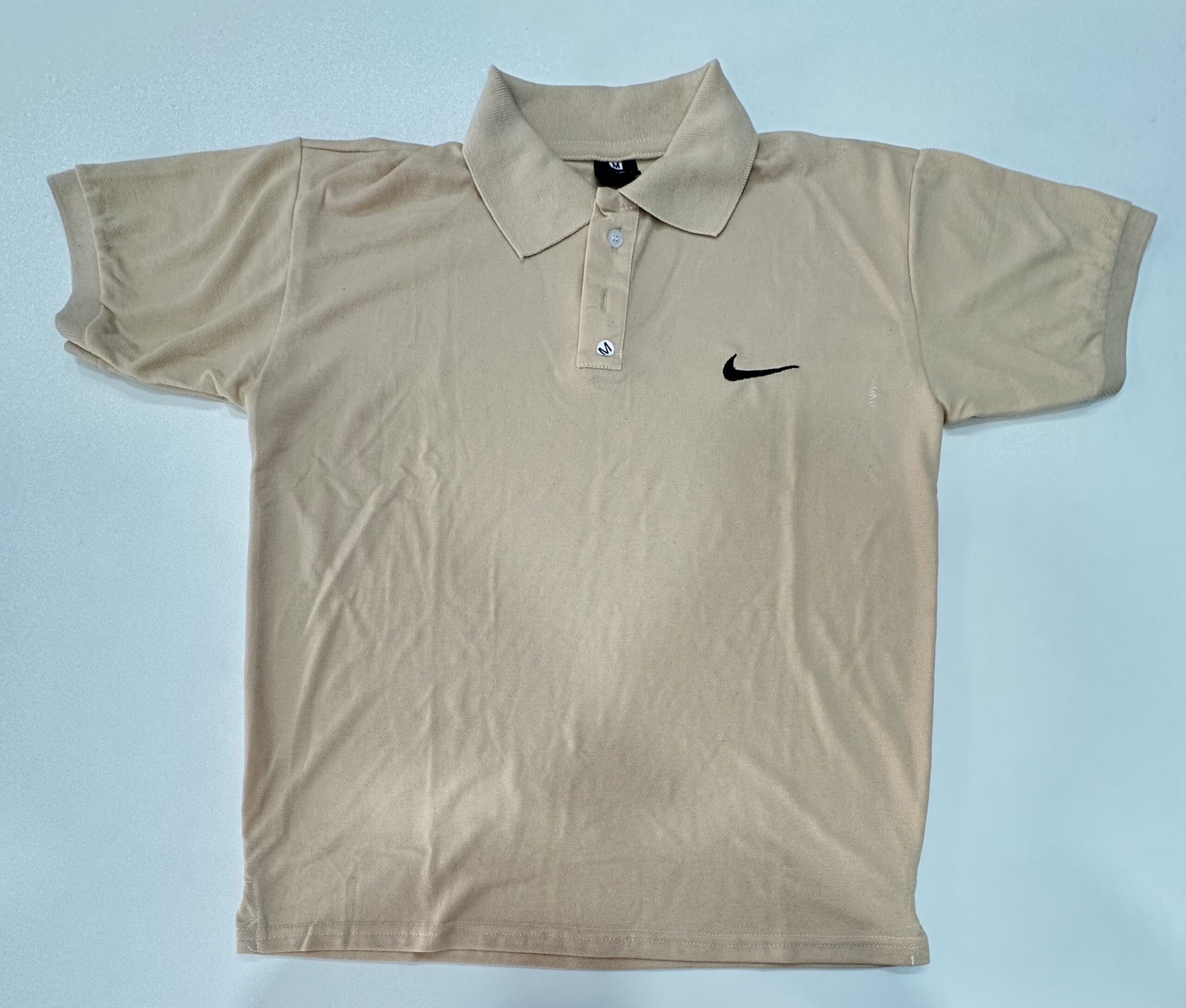 Camisa Polo Piquet Nike Bege tamanho M