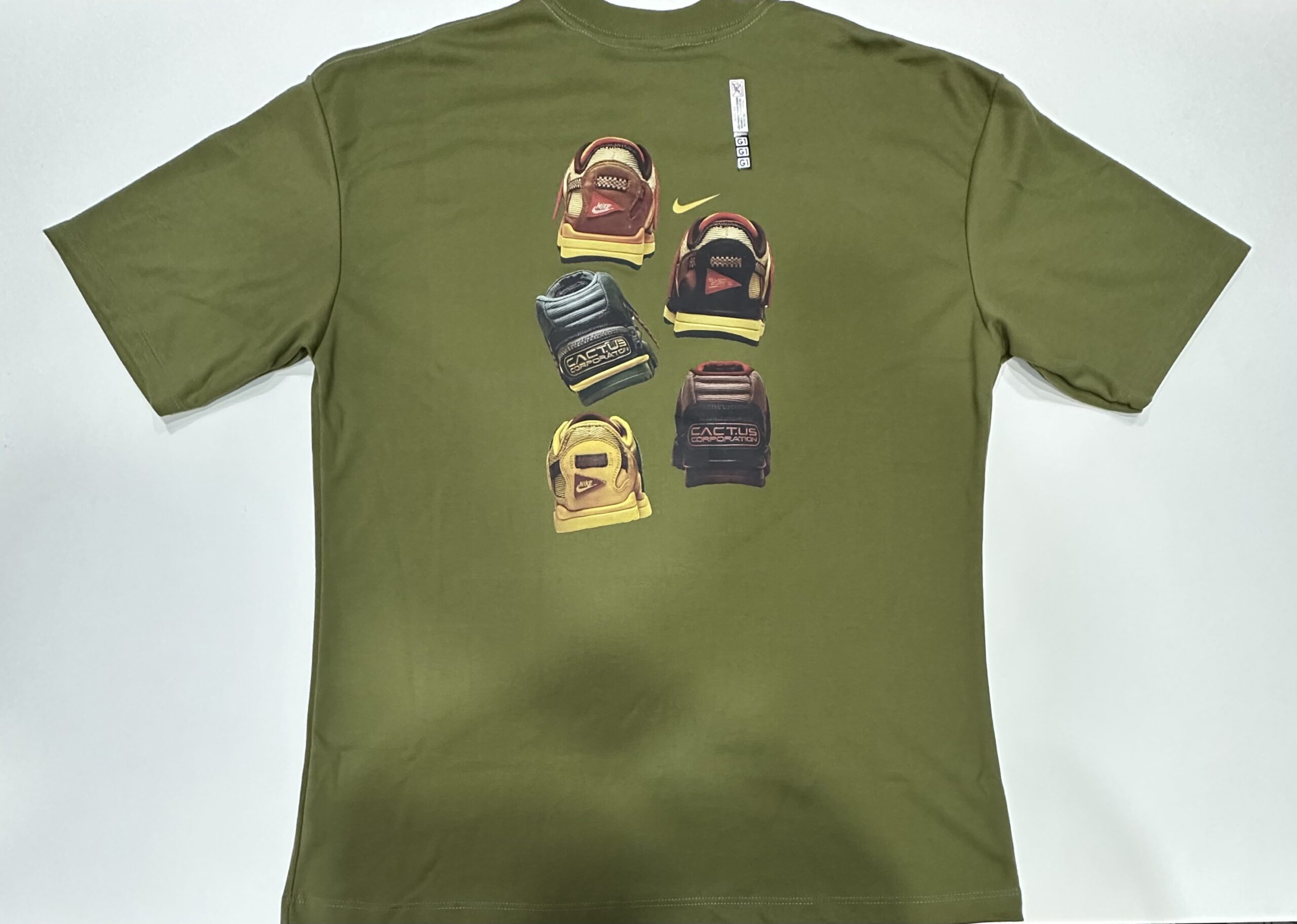 Camisa Plus Size Oversized Suedine 50.1 Nike Verde Tamanho G1