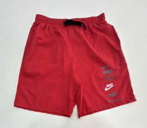 Bermuda Elastano Elástico Nike Vermelho Tamanho G