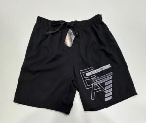 Bermuda Elastano de Elástico Preto Emporio Armani Tamanho M