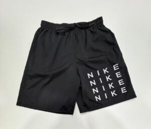 Bermuda Elastano de Elástico Preto Nike Tamanho M