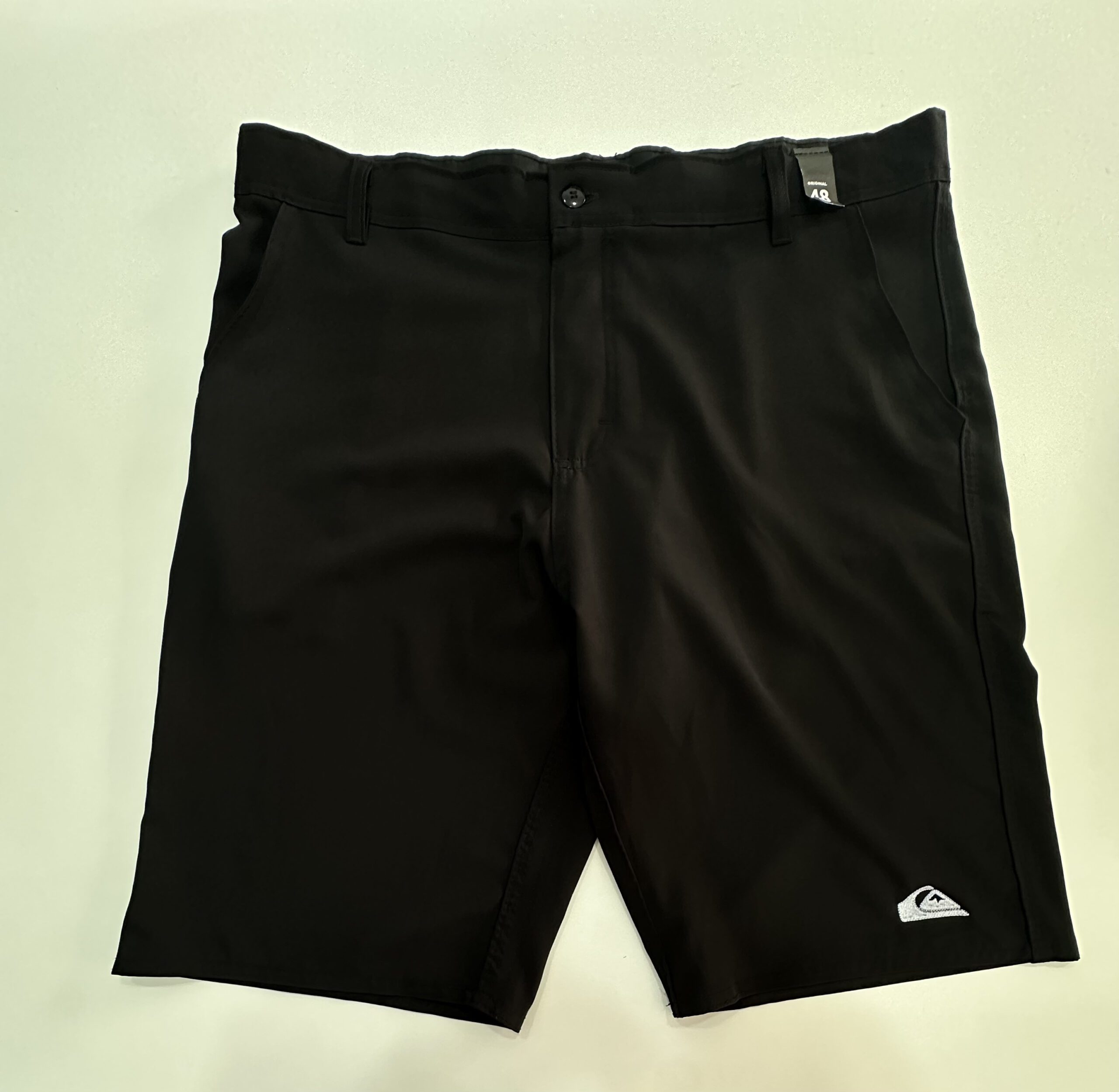 Bermuda Elastano de Passeio Social Quiksilver Preto Tamanho 48