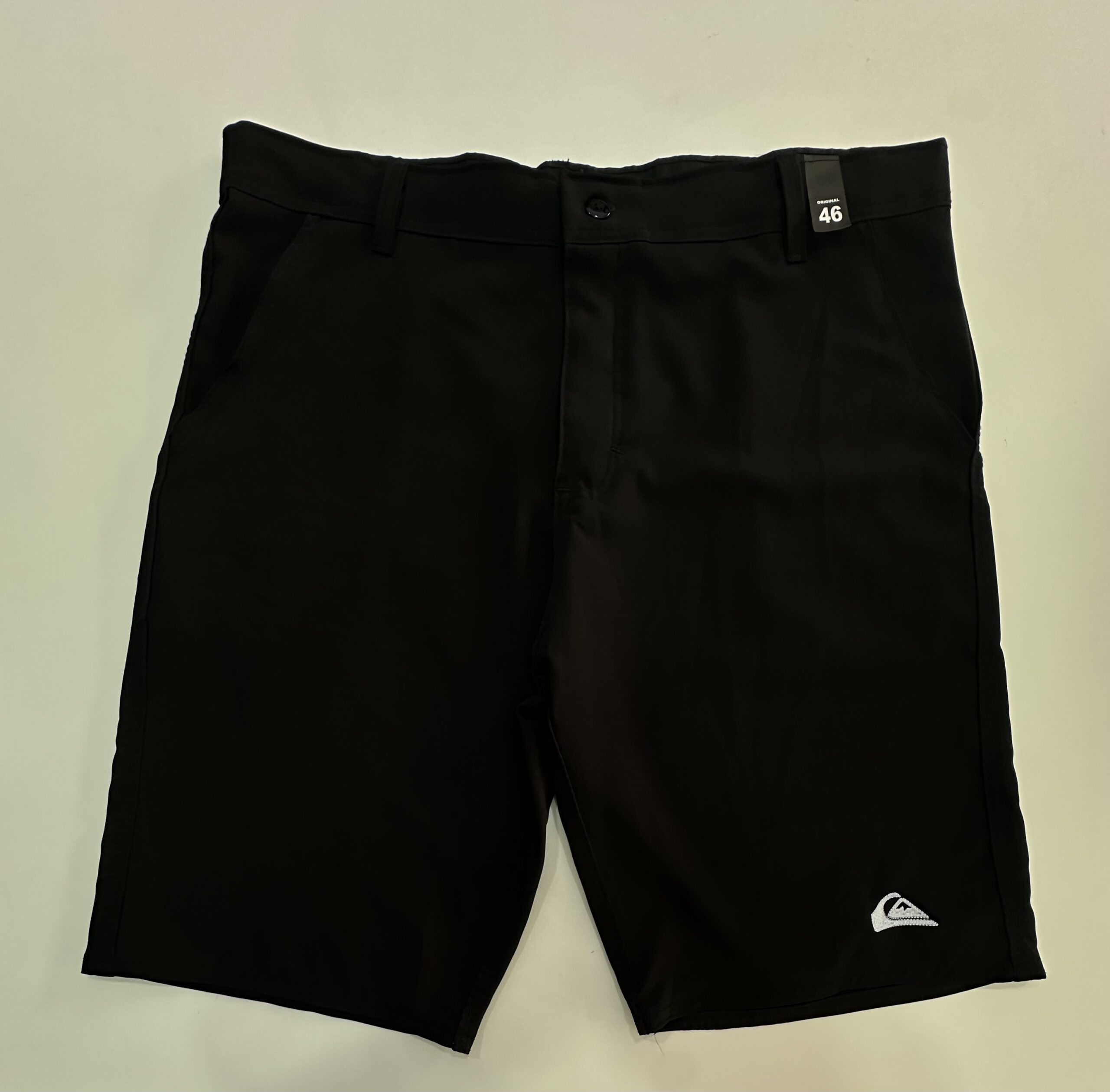 Bermuda Elastano de Passeio Social Quiksilver Preto Tamanho 46