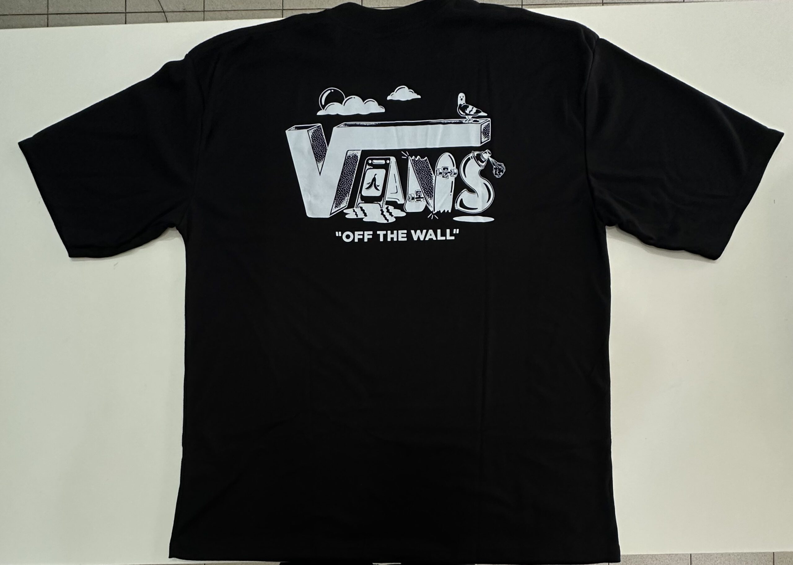 Camisa Plus Size Oversized Suedine 50.1 Vans Preto Tamanho G3