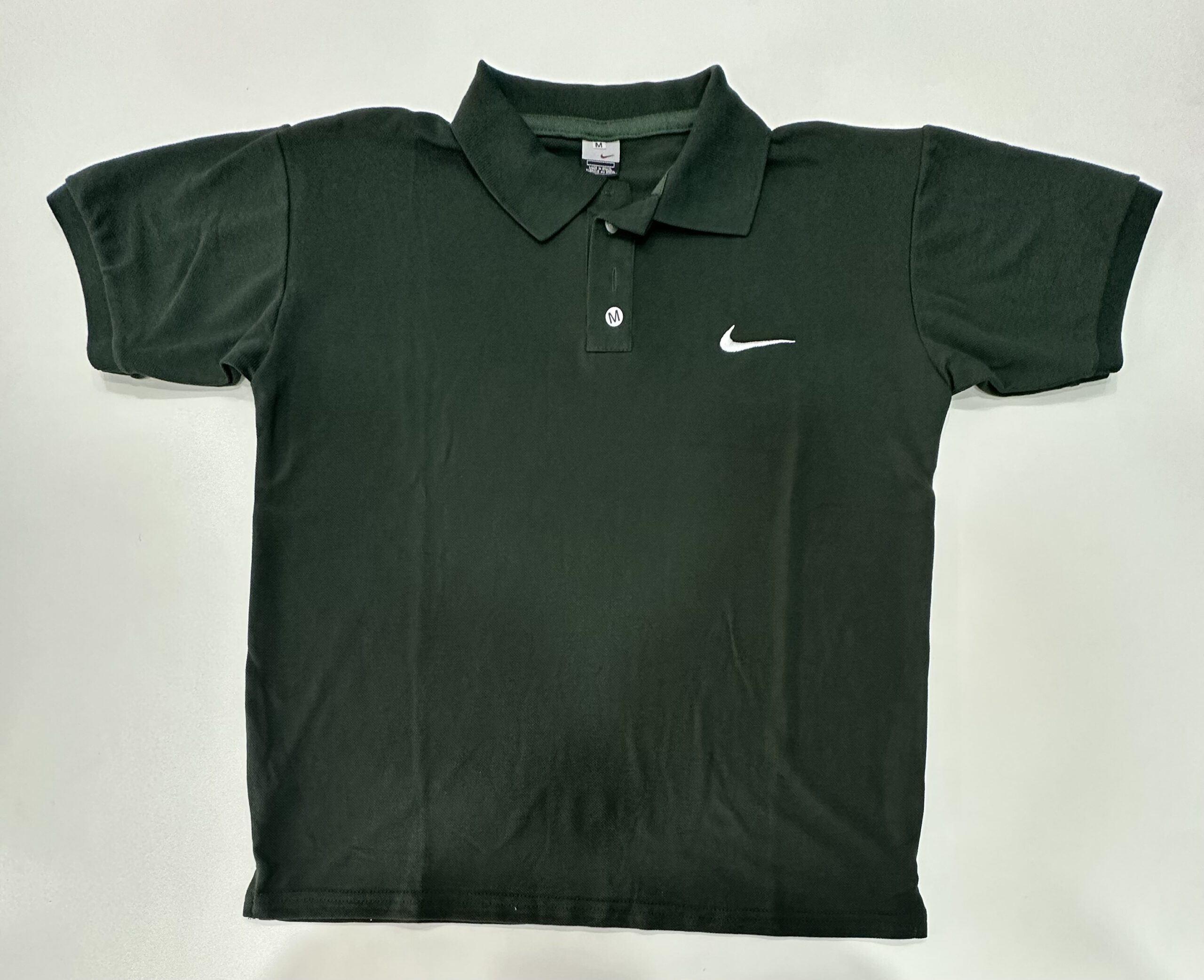 Camisa Polo Piquet Nike Verde Escuro tamanho M