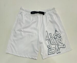 Bermuda Elastano Elástico Air Jordan Branco Tamanho GG