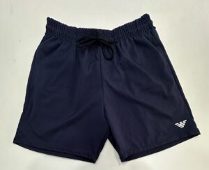 Bermuda Elastano Elástico Armani Azul Escuro Tamanho G
