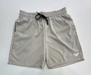 Bermuda Elastano Elástico Armani Bege Tamanho G