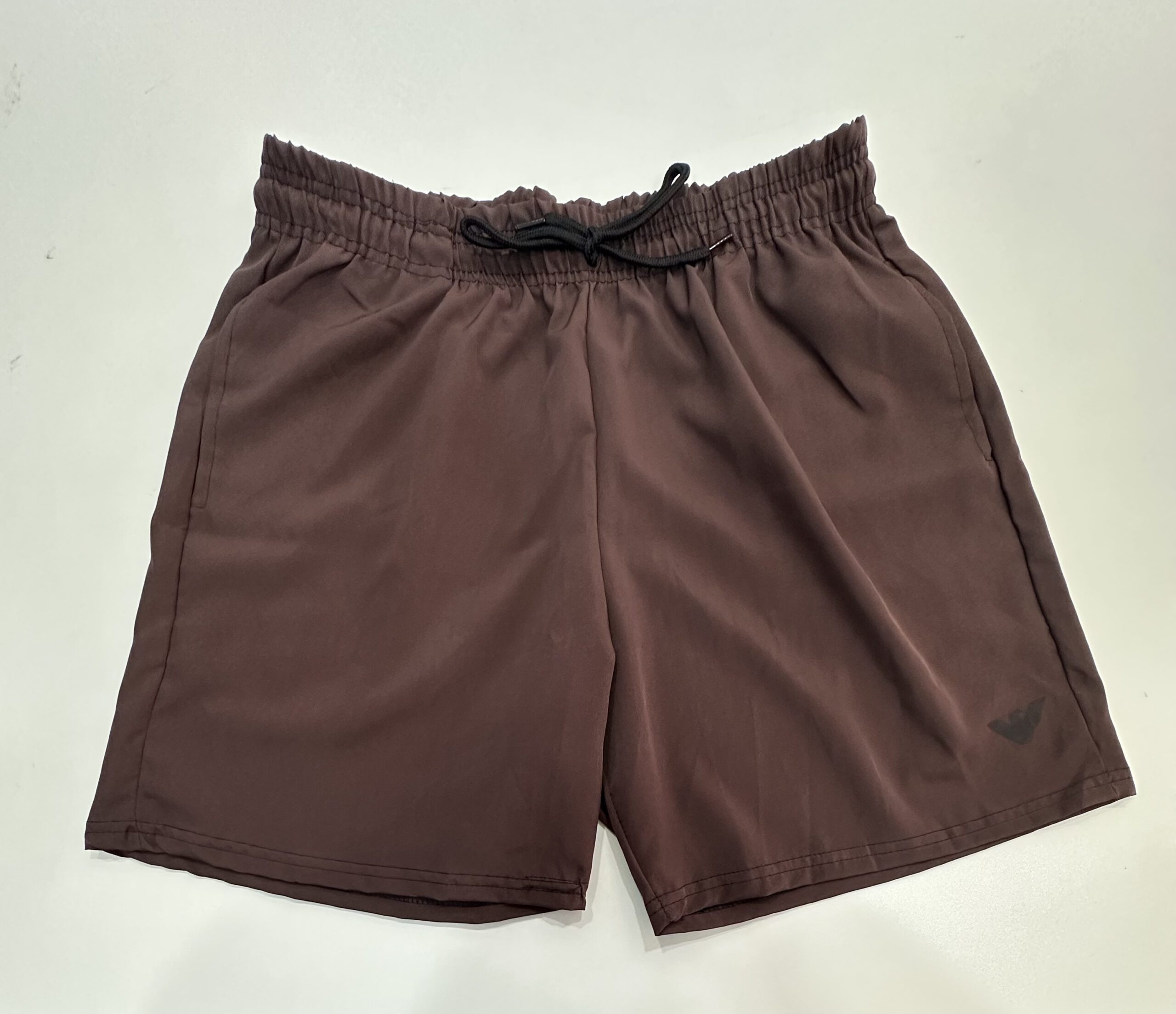 Bermuda Elastano Elástico Armani Marrom Tamanho G