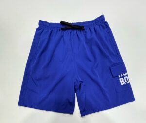 Bermuda Elastano de Elástico Azul Hugo Boss Tamanho GG