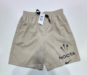 Bermuda Elastano de Elástico Bege Nike Tamanho GG