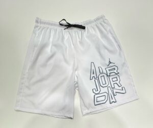 Bermuda Elastano de Elástico Branco Nike Jordan Tamanho GG