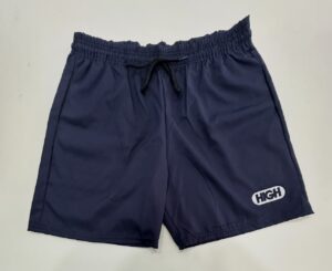 Bermuda Elastano Elástico High Azul Escuro Tamanho G