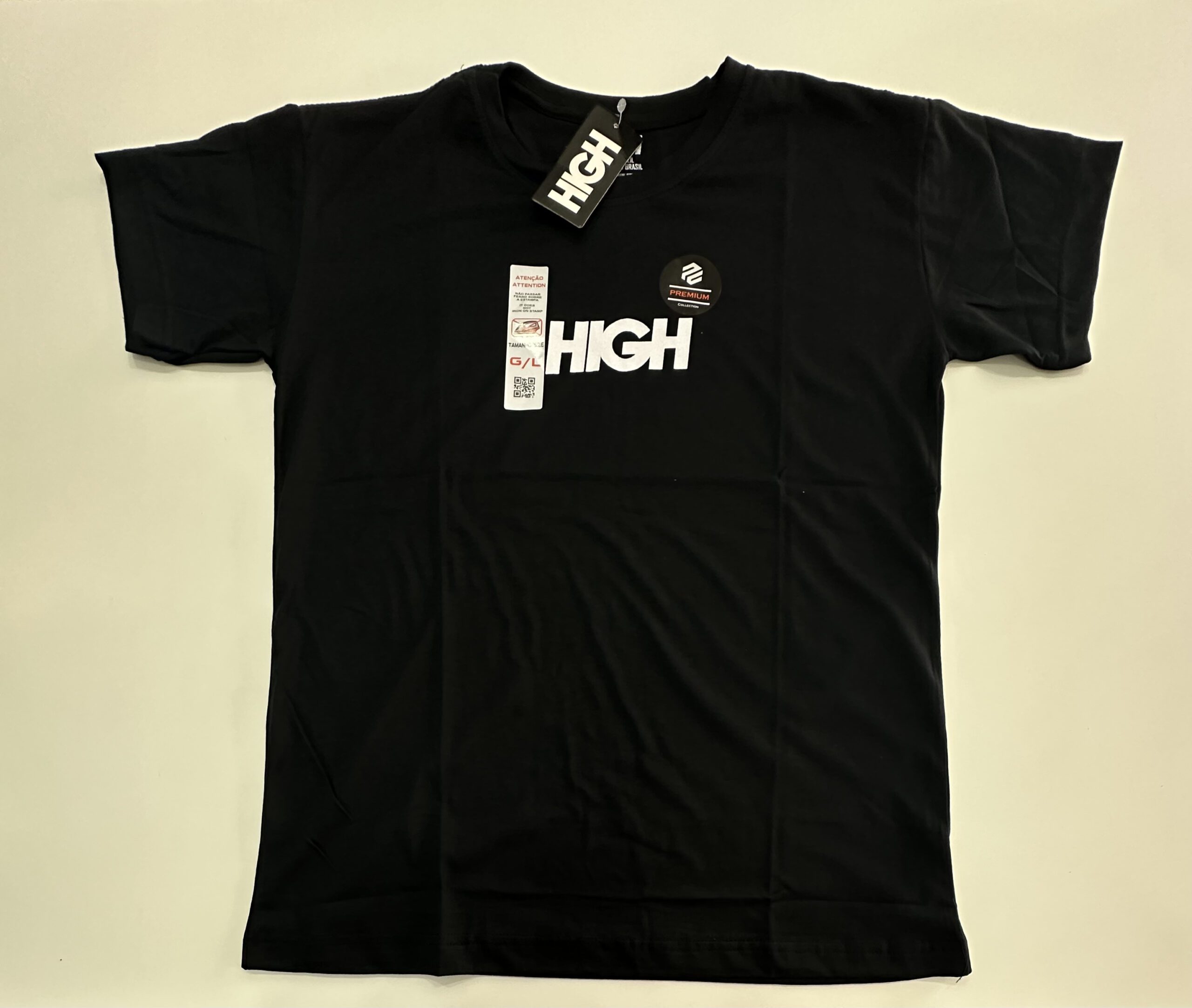 Camisa Surf Premium Fio 30.1 High Preto tamanho G