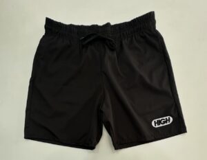 Bermuda Elastano Elástico High Preto Tamanho G