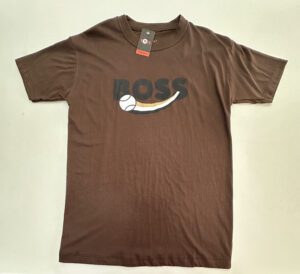 Camisa Surf Premium Fio 30.1 Hugo Boss Marrom tamanho