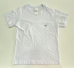 Camisa Surf Premium Fio 30.1 Lacoste Branco tamanho M
