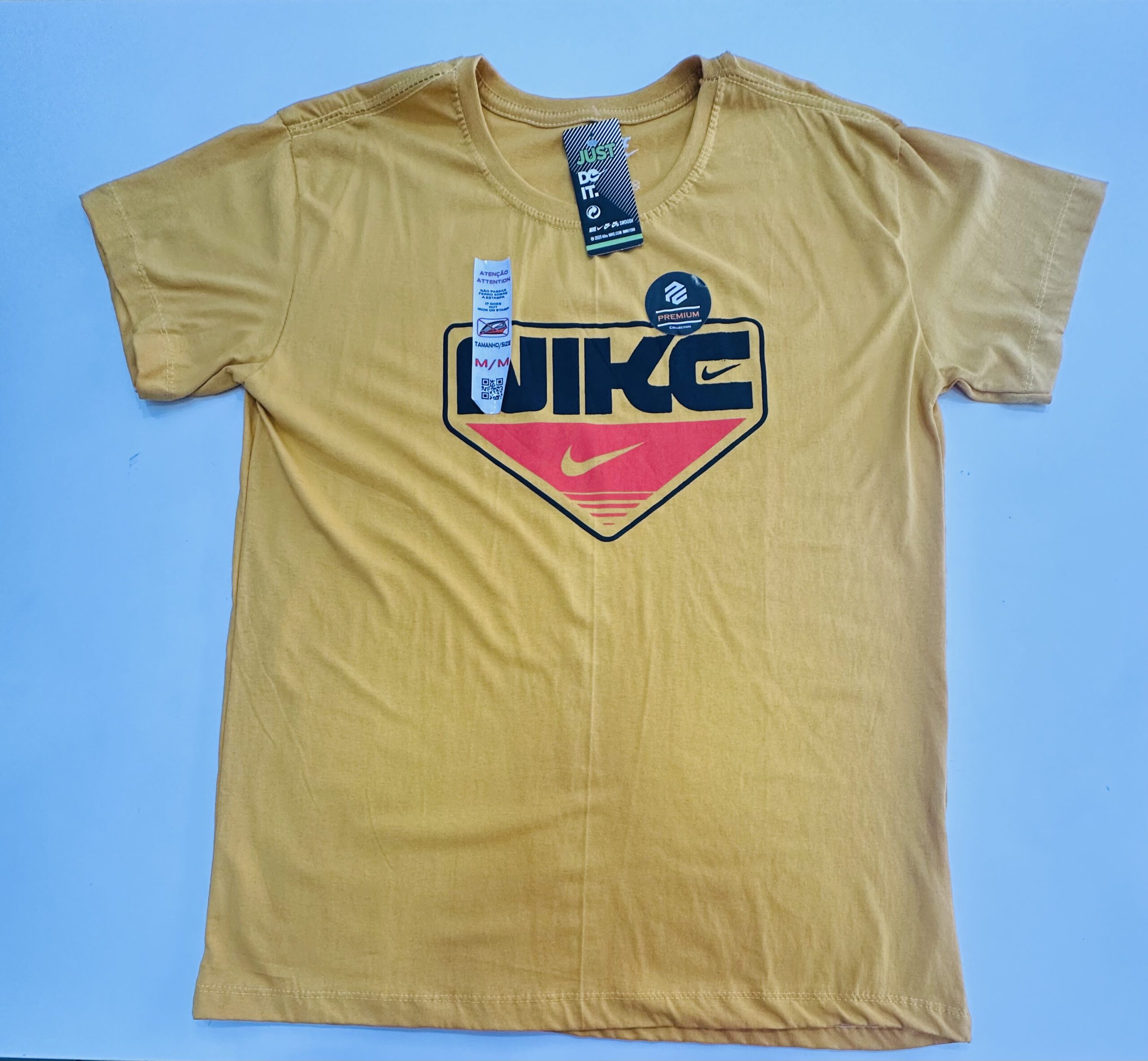 Camisa Surf Premium Fio 30.1 Nike Amarelo tamanho M