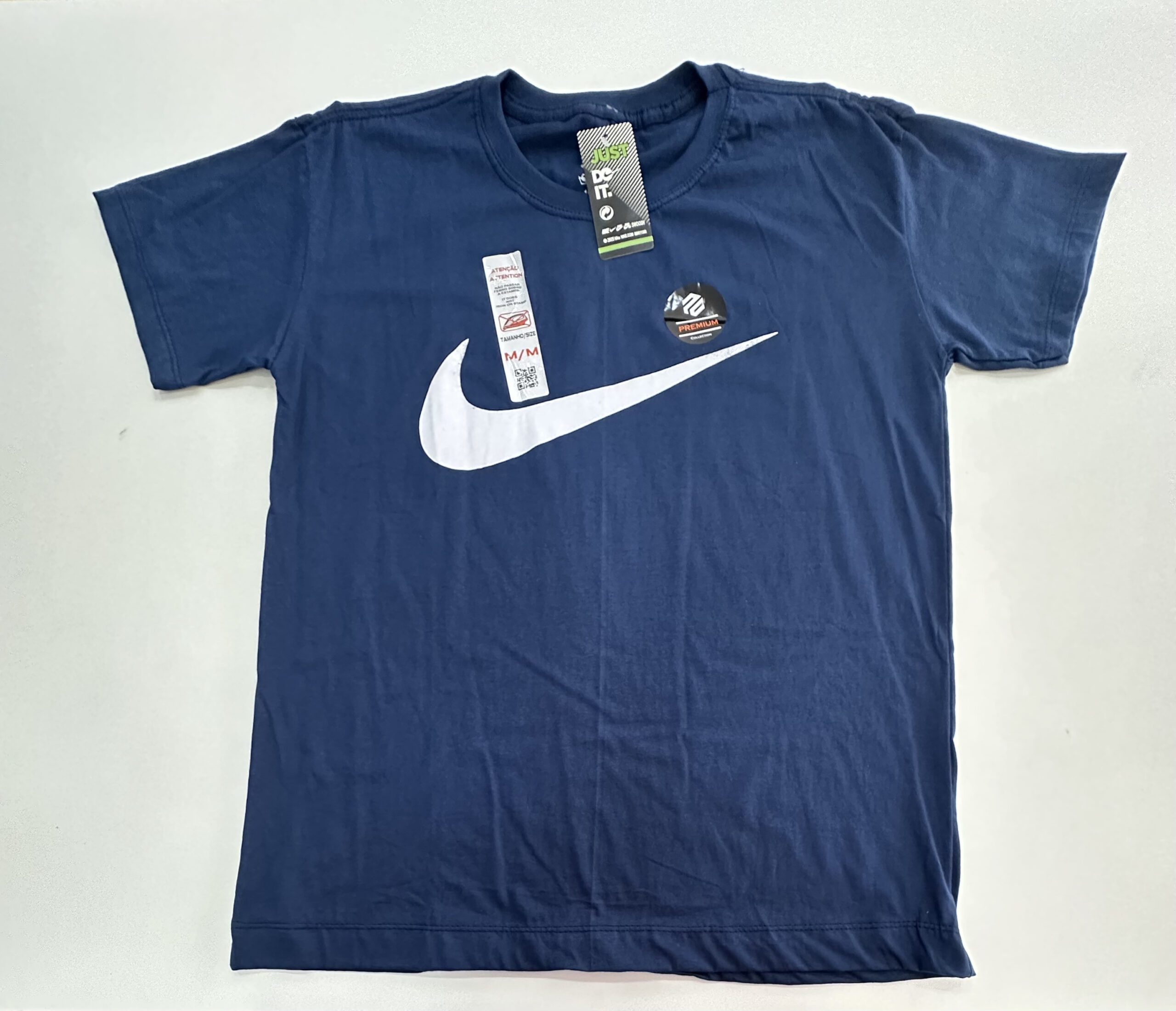 Camisa Surf Premium Fio 30.1 Nike Azul Escuro tamanho M