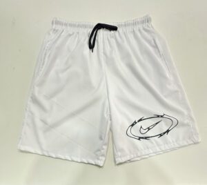 Bermuda Elastano Elástico Nike Branco Tamanho GG
