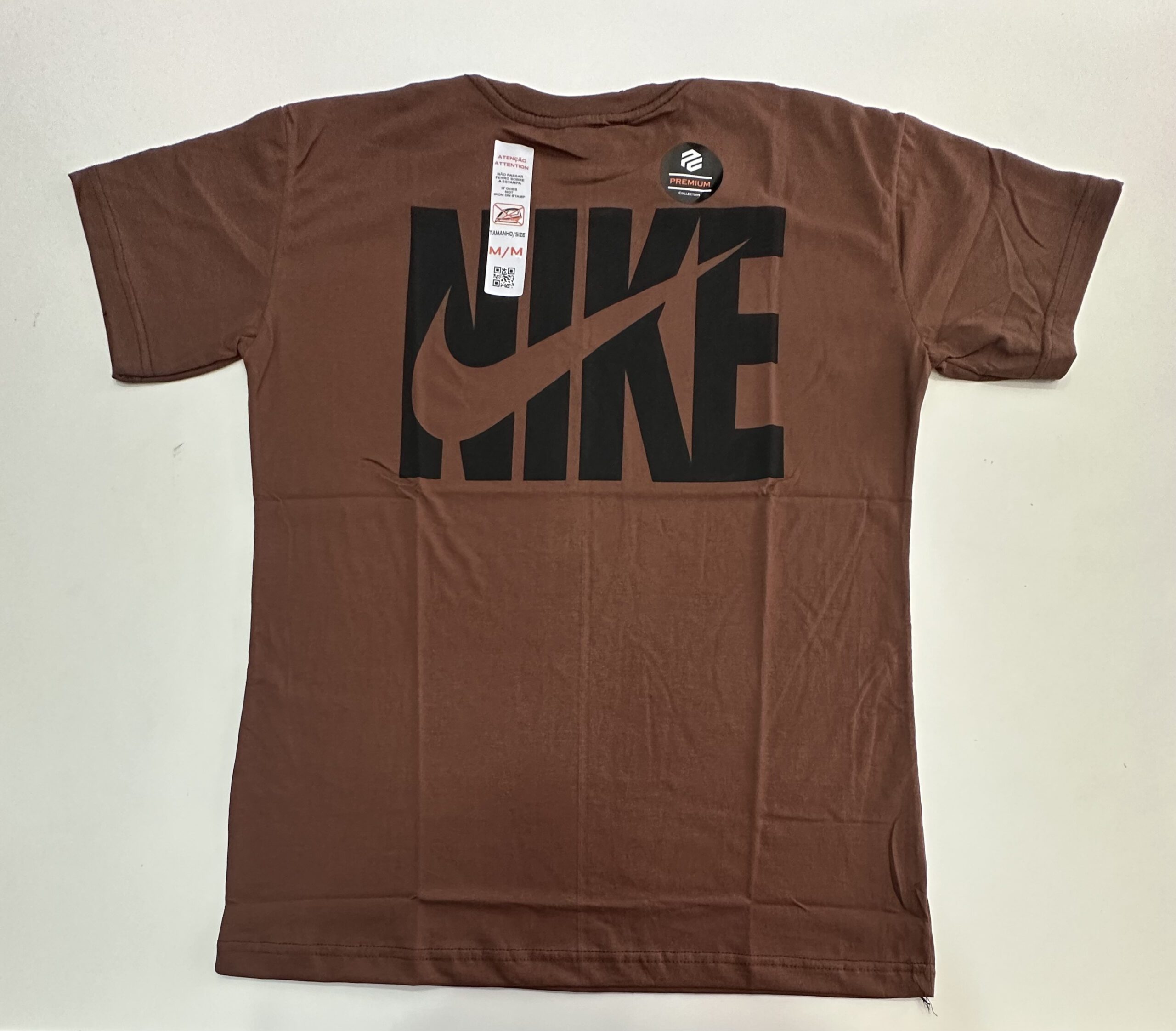 Camisa Surf Premium Fio 30.1 Nike Marrom tamanho M