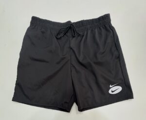 Bermuda Elastano Elástico Nike Preto com 2 Simbolos Tamanho G