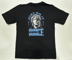 Camisa Oversized Streetwear Nike Preto Tamanho M