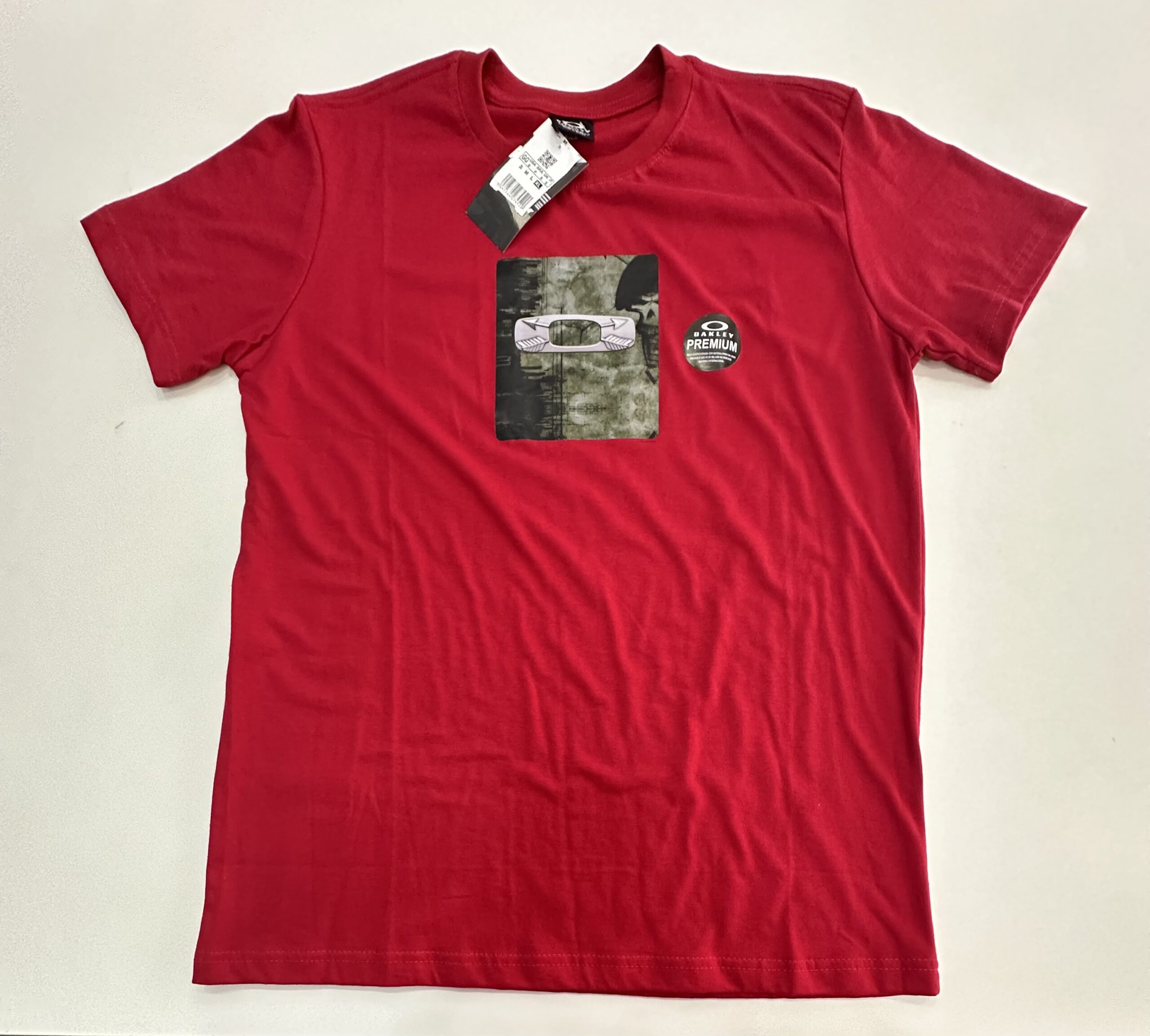 Camisa Surf Premium Fio 30.1 Oakley Vermelho tamanho M