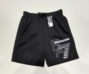 Bermuda Elastano de Elástico Preto Emporio Armani Tamanho G