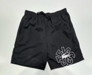 Bermuda Elastano de Elástico Preto Lacoste Tamanho GG