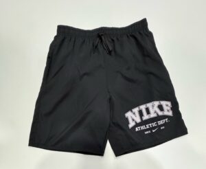 Bermuda Elastano de Elástico Preto Nike Tamanho GG